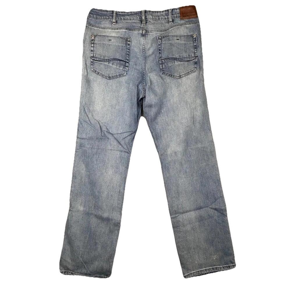 Lee Modern Series Straight Leg Jeans Mens Sz 34 Stretch Denim 5-Pockets Classic - Picture 2 of 13
